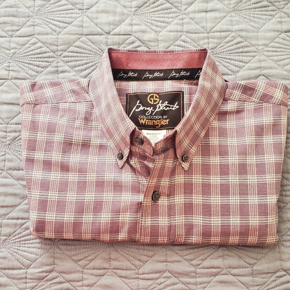 George Straight Wrangler western shirt.
